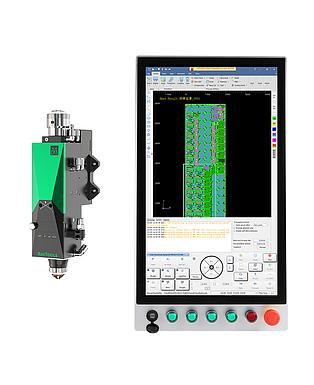 CNC Controller + Cutting Head - Flat Cutting - Low Power